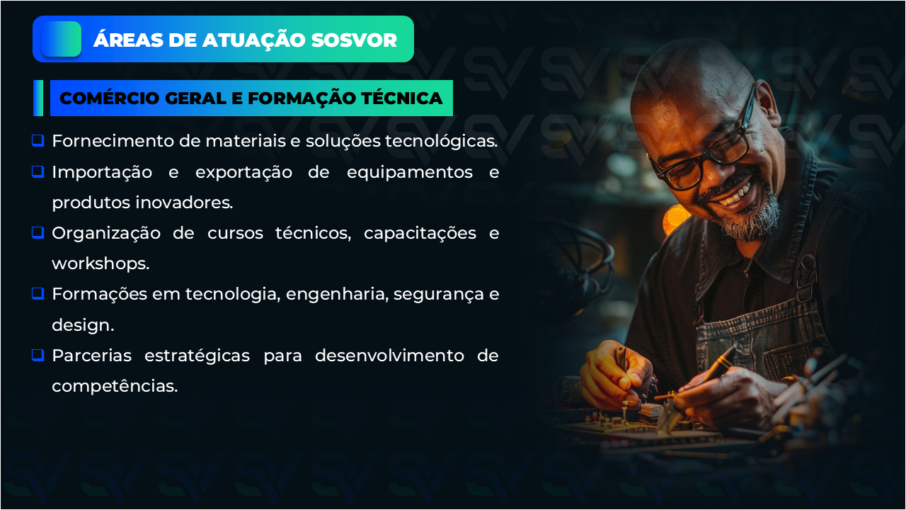 Comércio geral e formação técnica